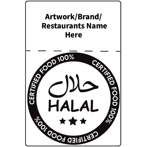 Halal Certified Label