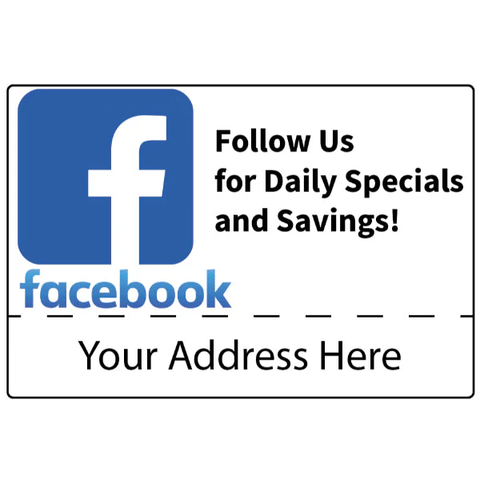 Special Deals Facebook Labels