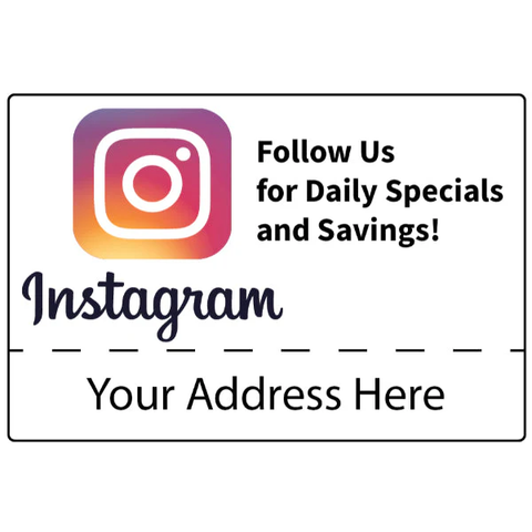 Special Deals Instagram Labels